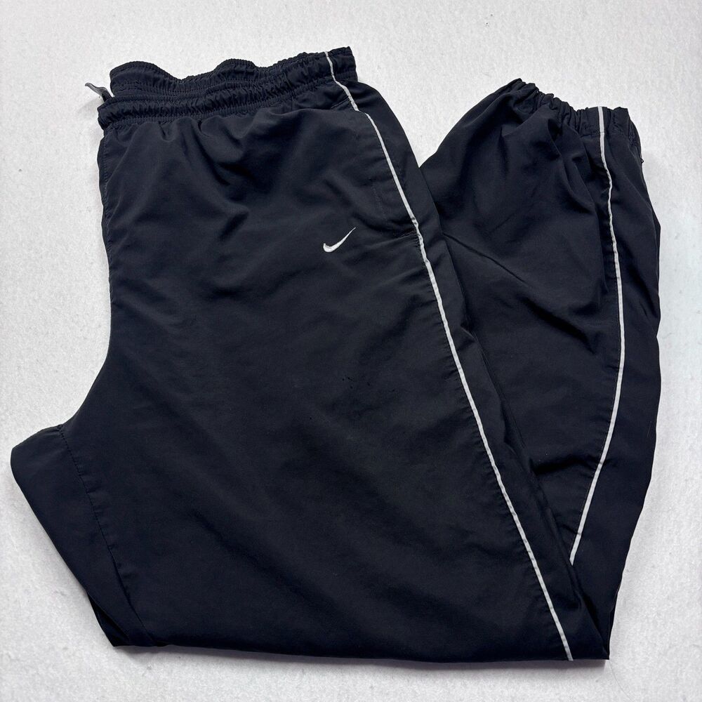 Vintage Y2K Nike Black Windbreaker Track Pants XXL
